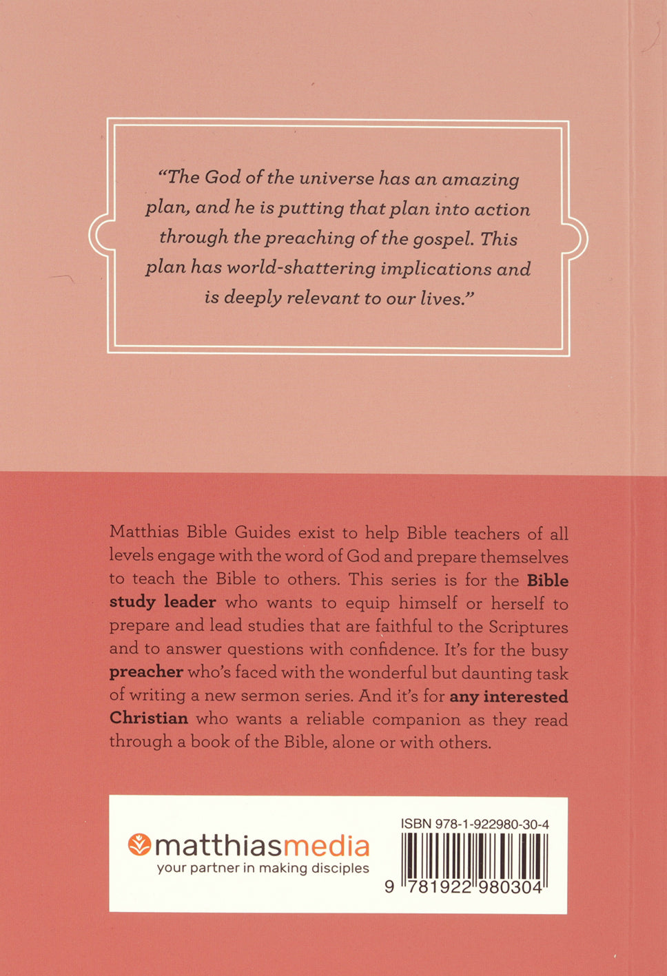 Ephesians (Matthias Bible Guides Series)
