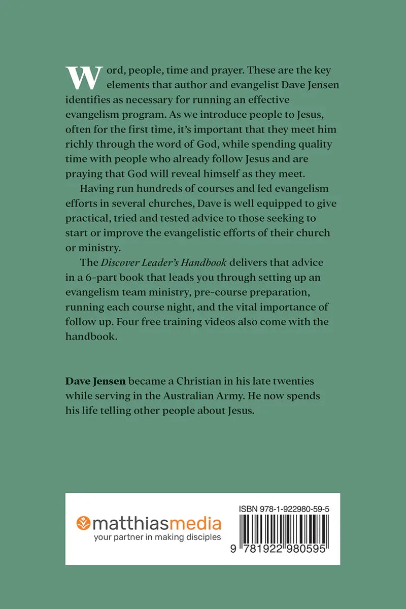 Discover (Leader's Handbook)