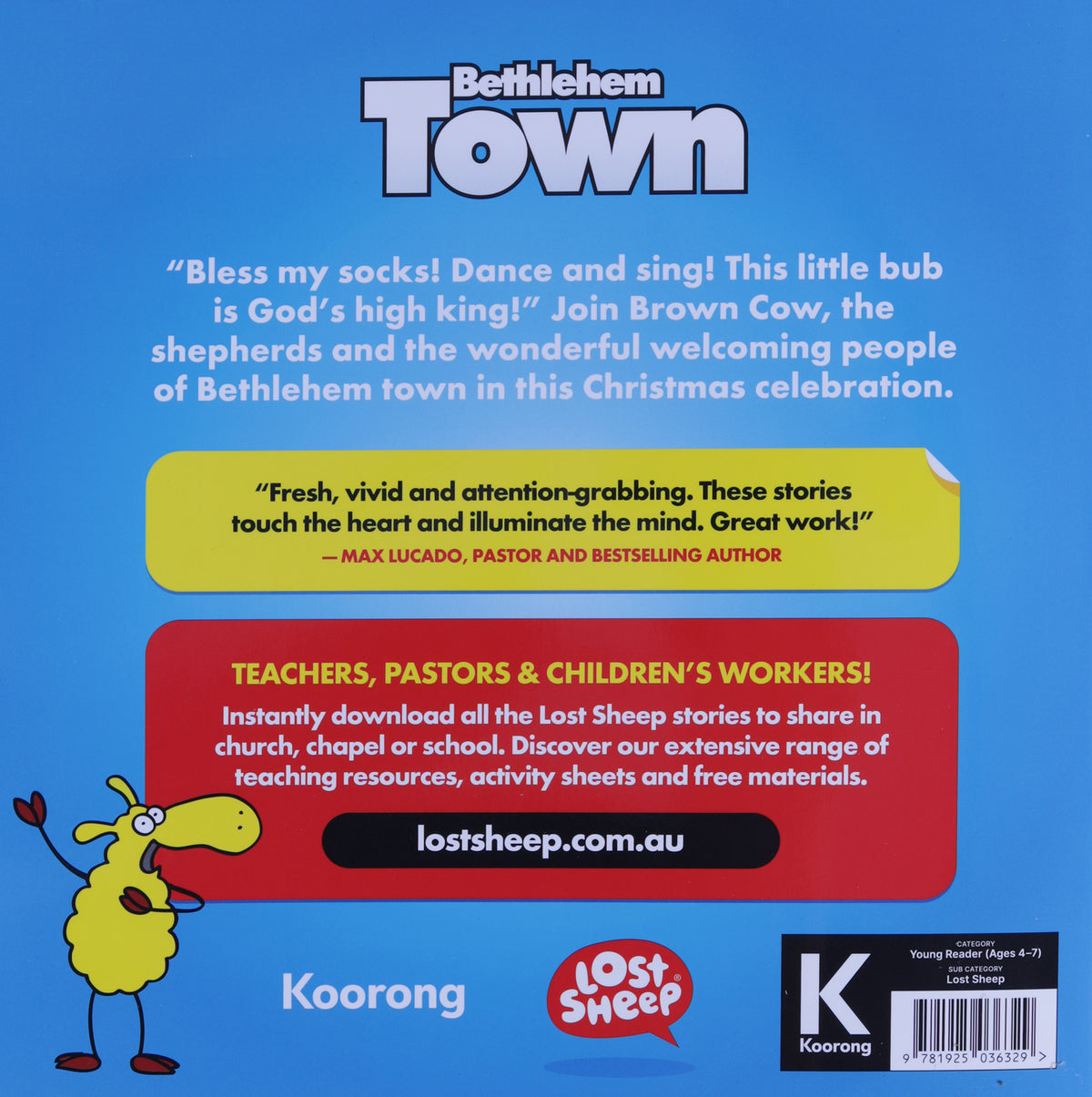 Christmas Story: Bethlehem Town (Lost Sheep Series)