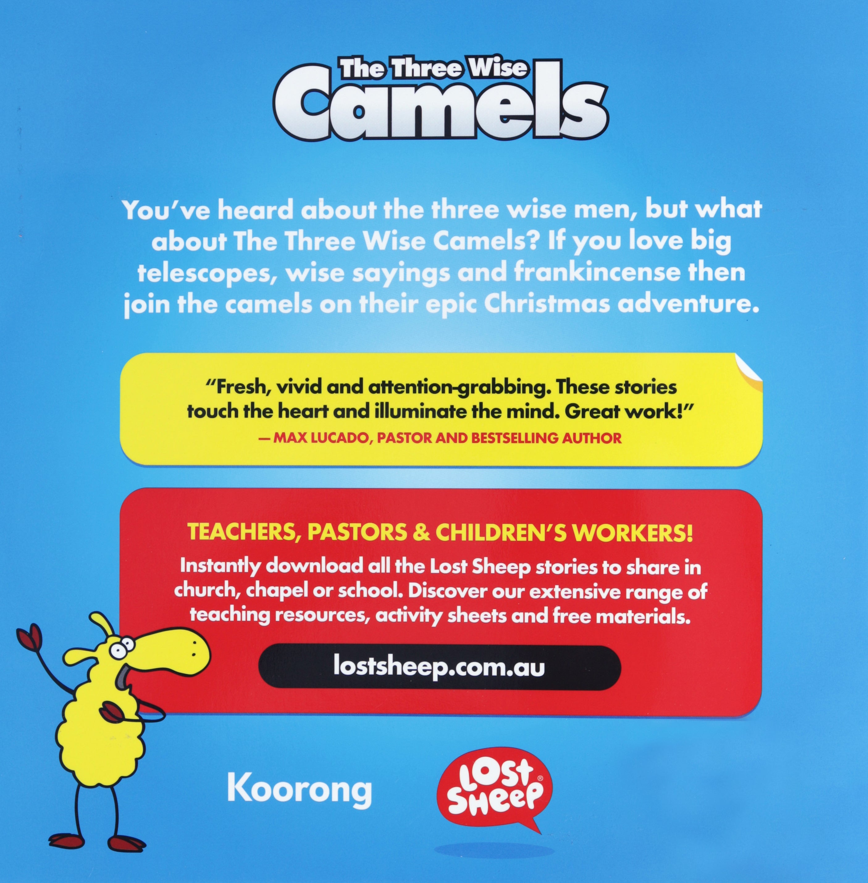 The Christmas Story: Three Wise Camels (Lost Sheep Series)