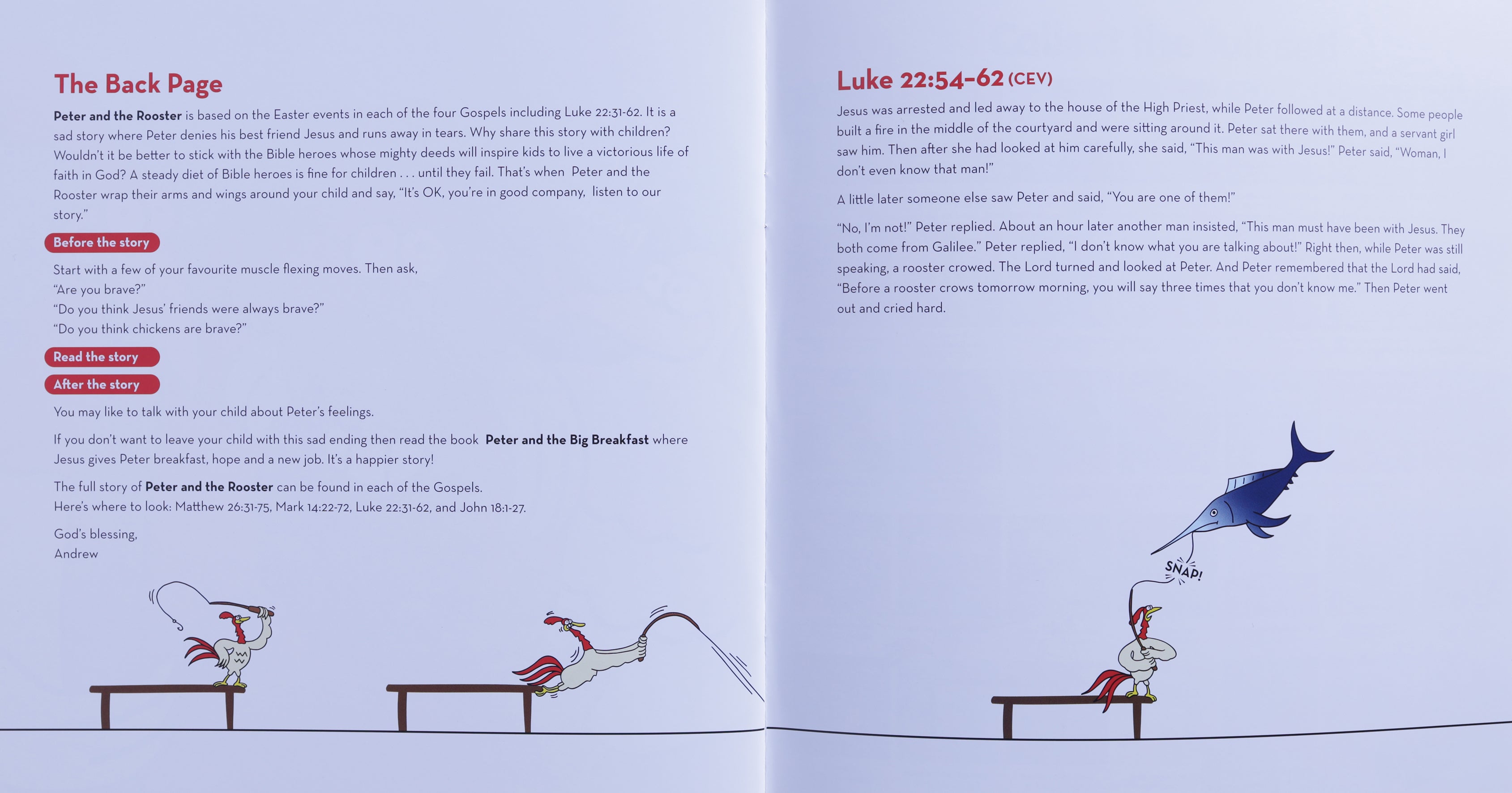 Easter Story: Peter and the Rooster (Lost Sheep Series)
