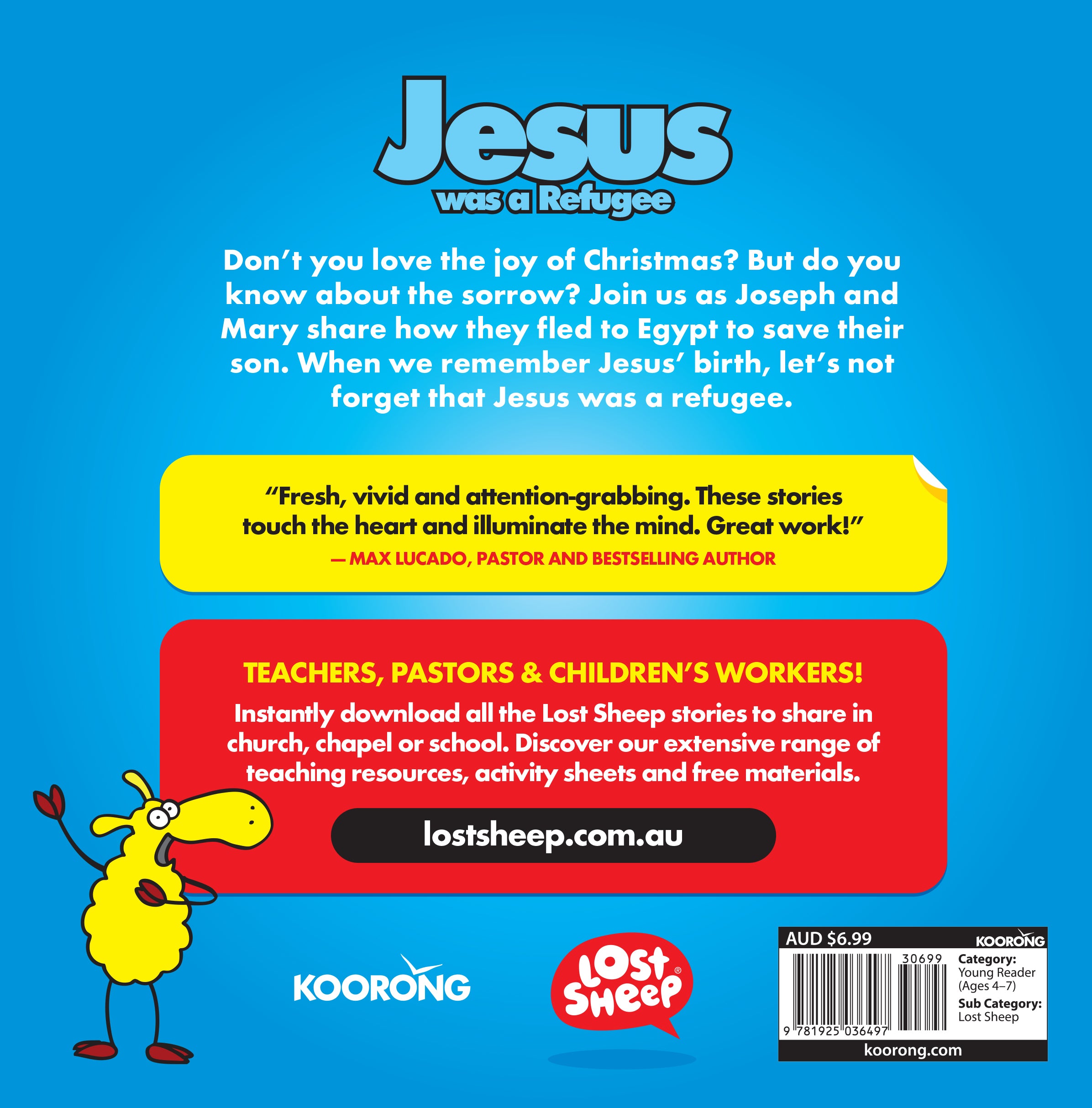 Jesus Was a Refugee (Lost Sheep Series)