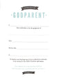 Certificate For Godparent (Matthew 19:14)