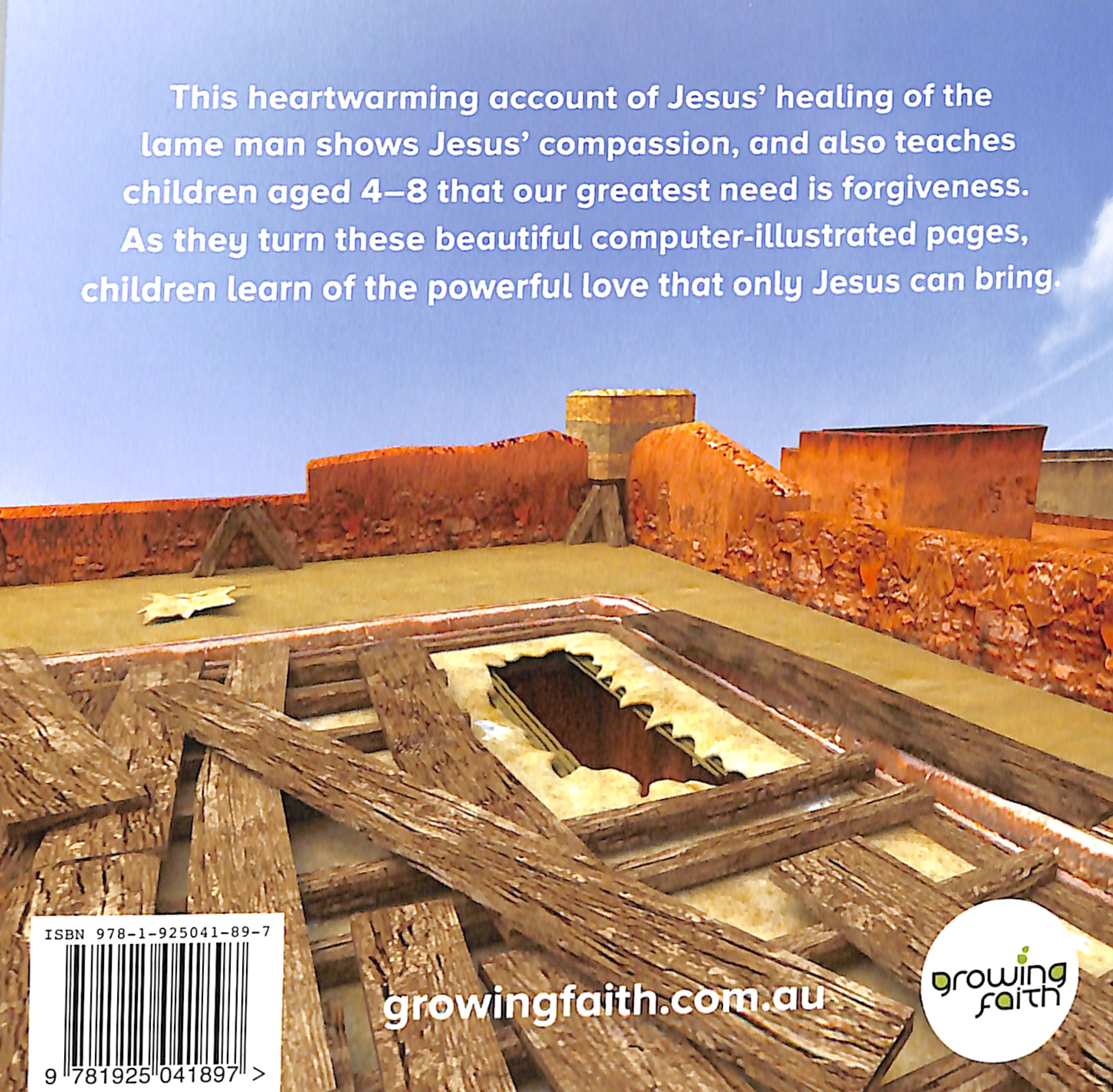 Jesus Forgives the Lame Man (Jesus Little Book Series)