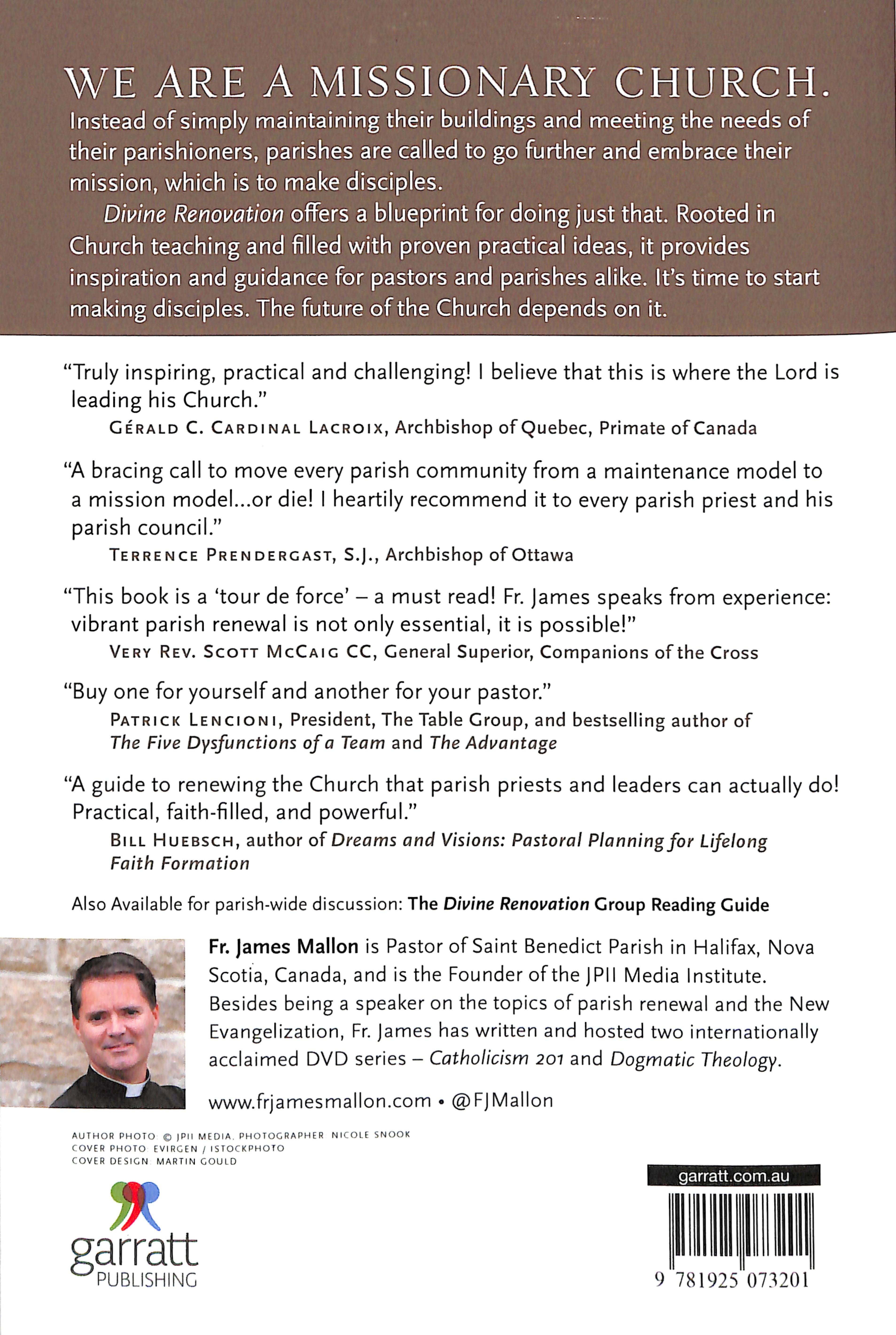 Divine Renovation: From Maintenance to a Missional Parish