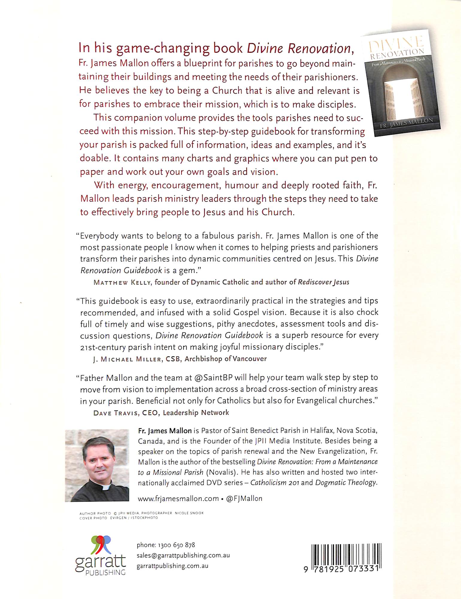 Divine Renovation Guidebook: A Step-By-Step Manual For Transforming Your Parish