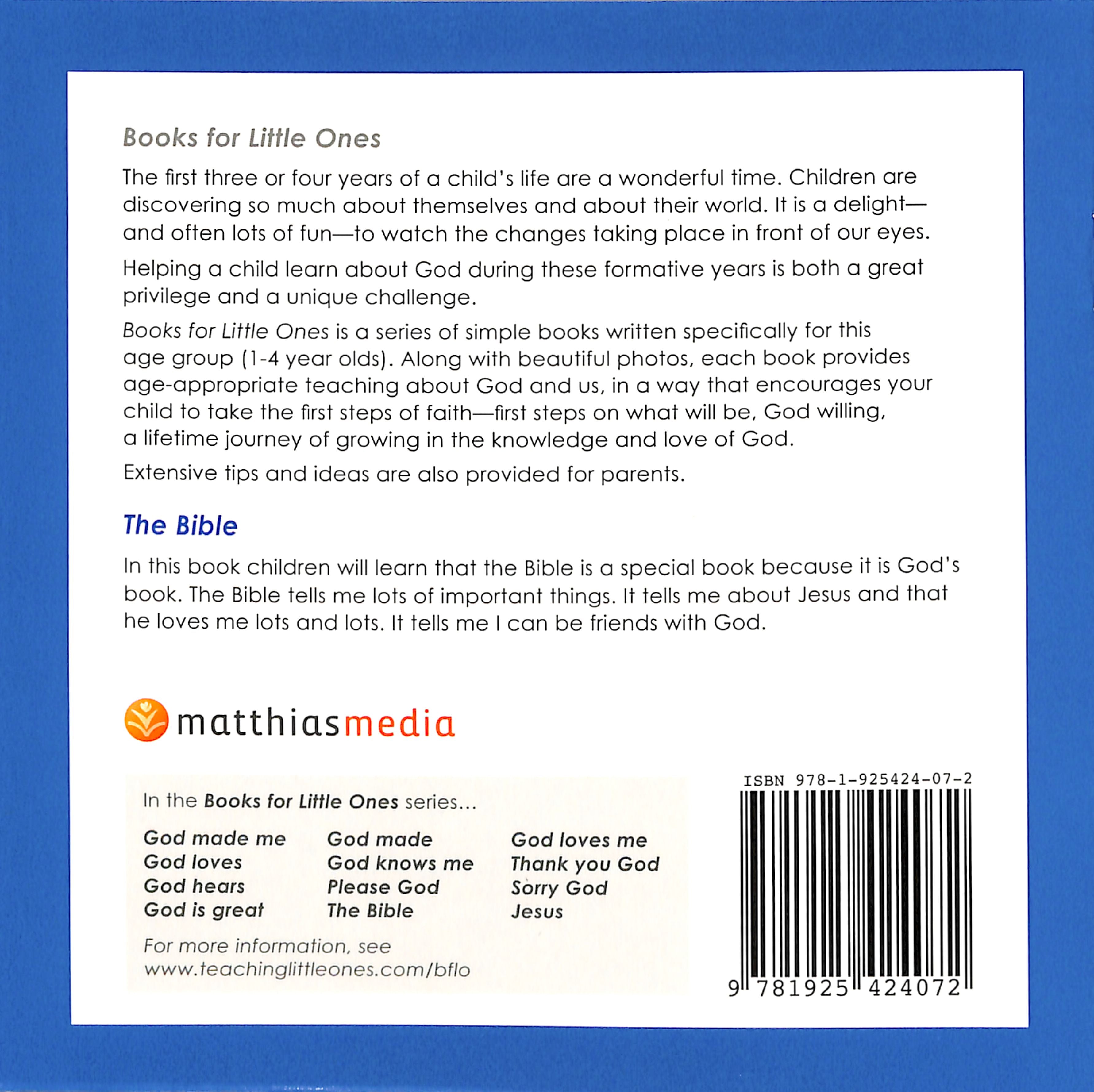 The Bible (Books For Little Ones Series)