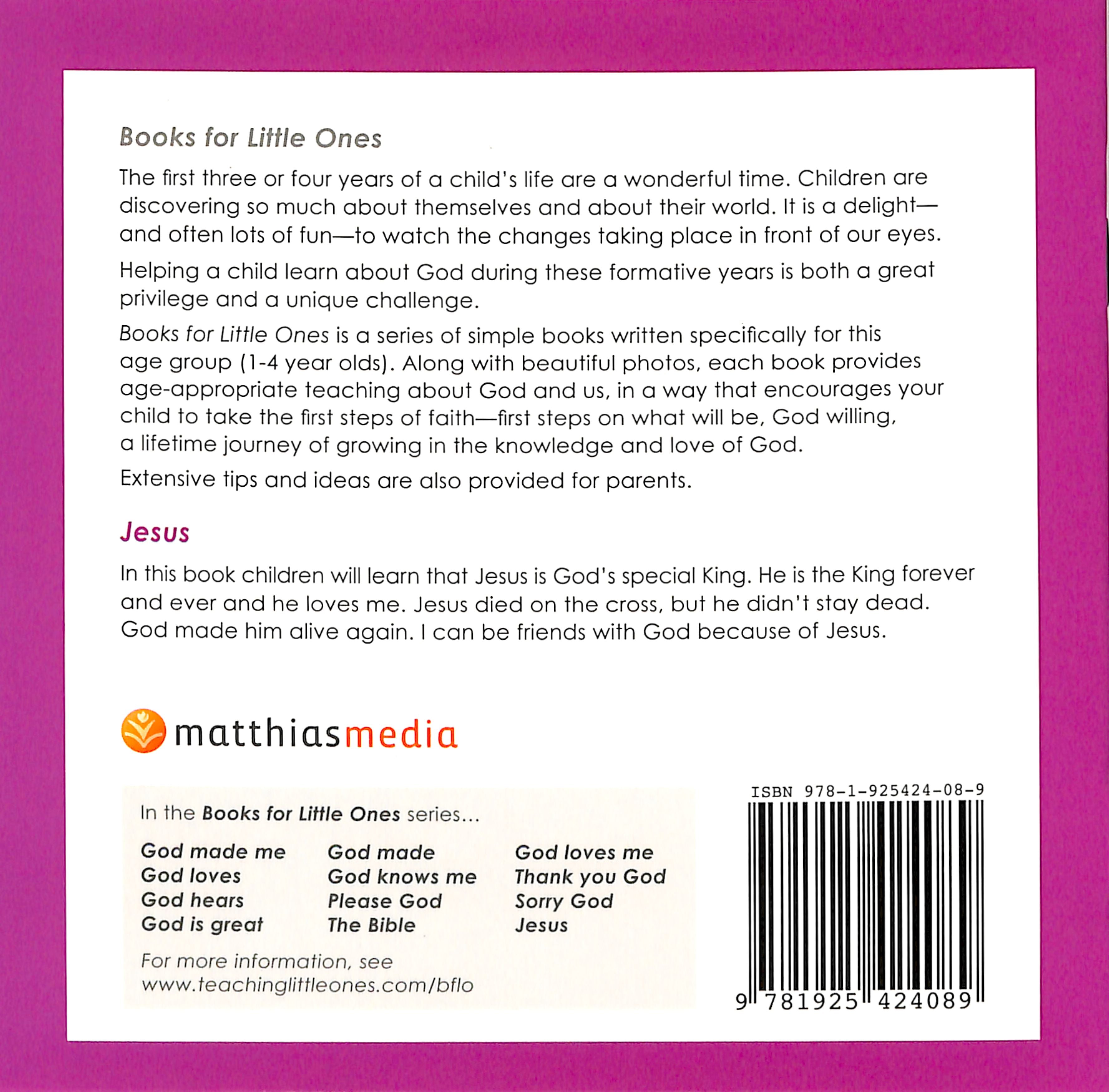 Jesus (Books For Little Ones Series)