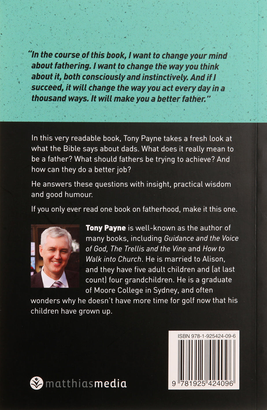 Fatherhood: What It is and What It's For