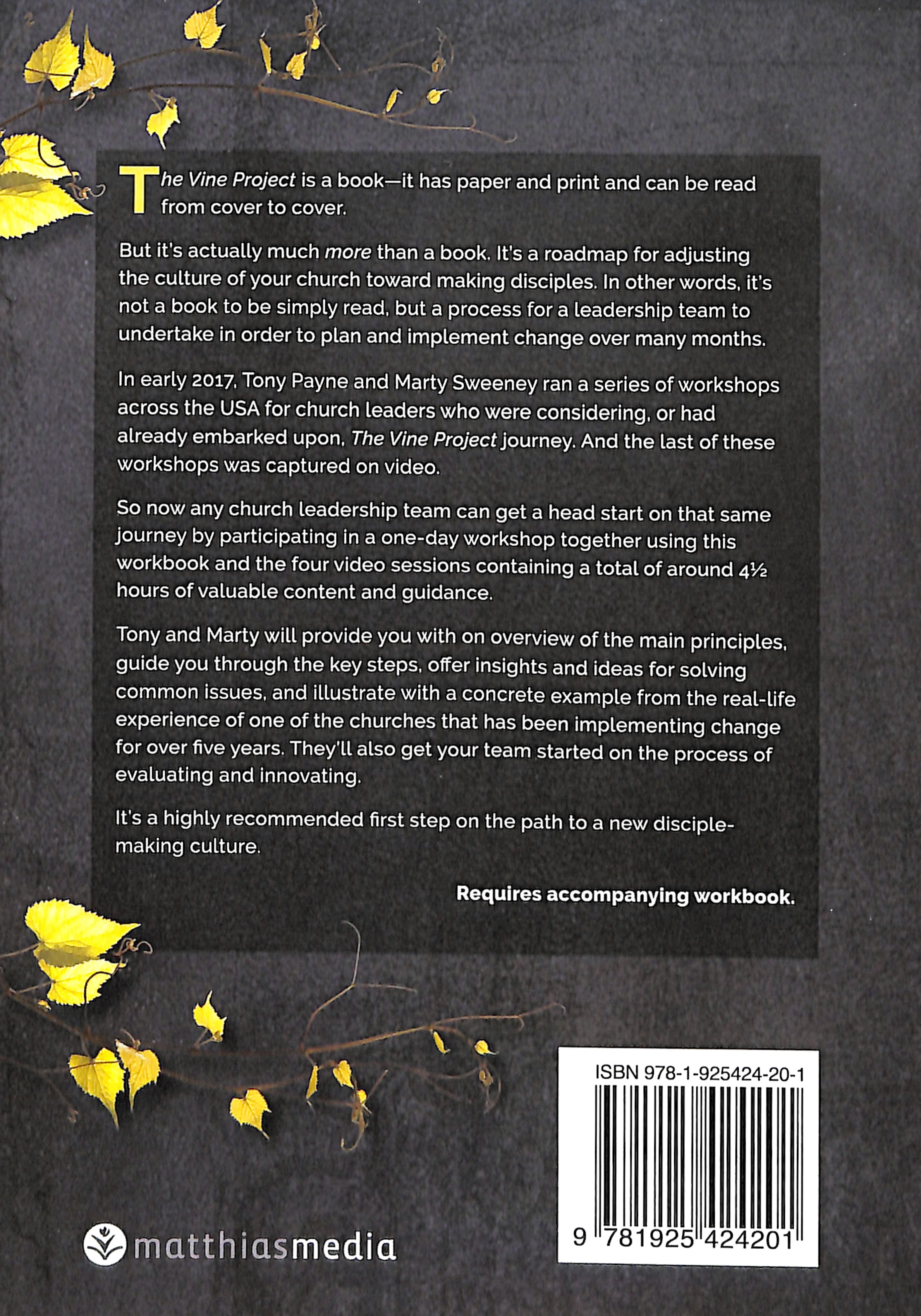 The Vine Project Workshop (Dvd)