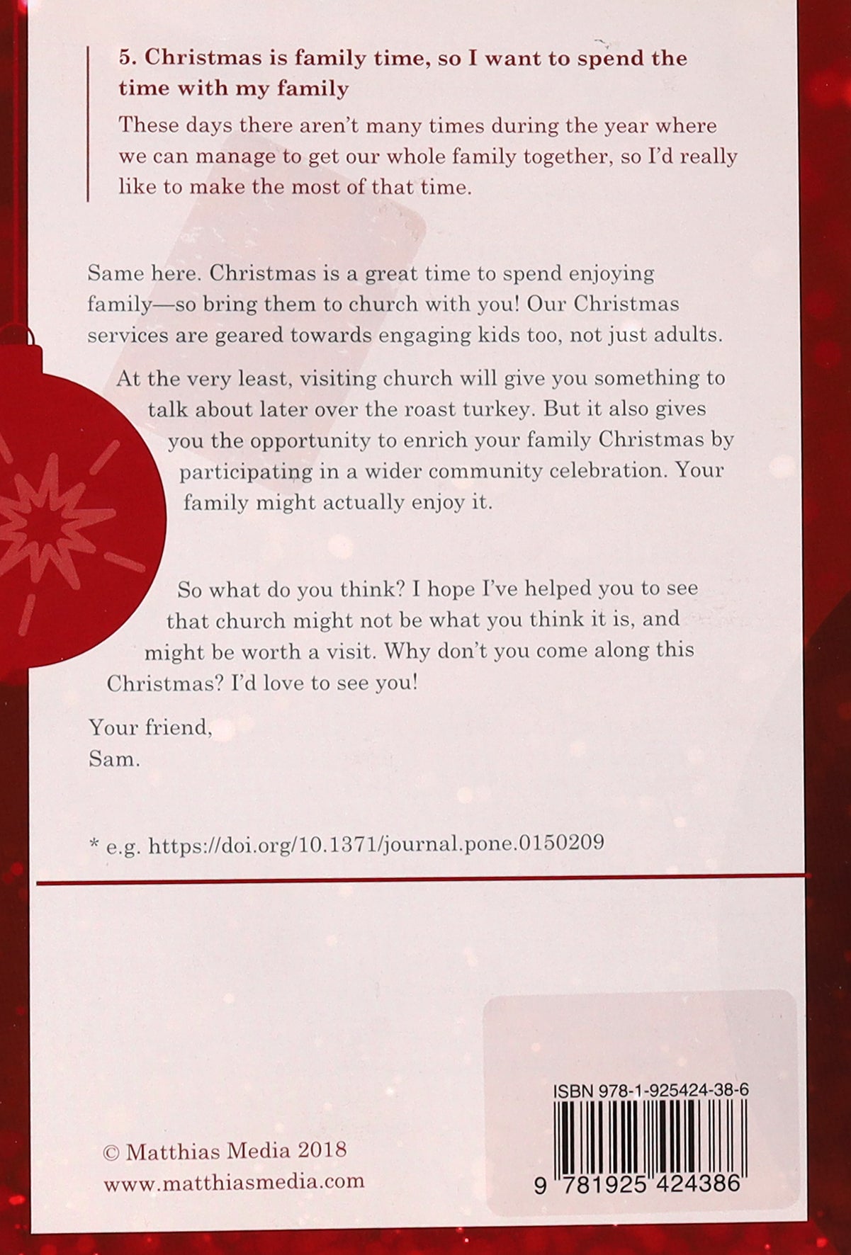 Why I'm Not Going to Church This Christmas