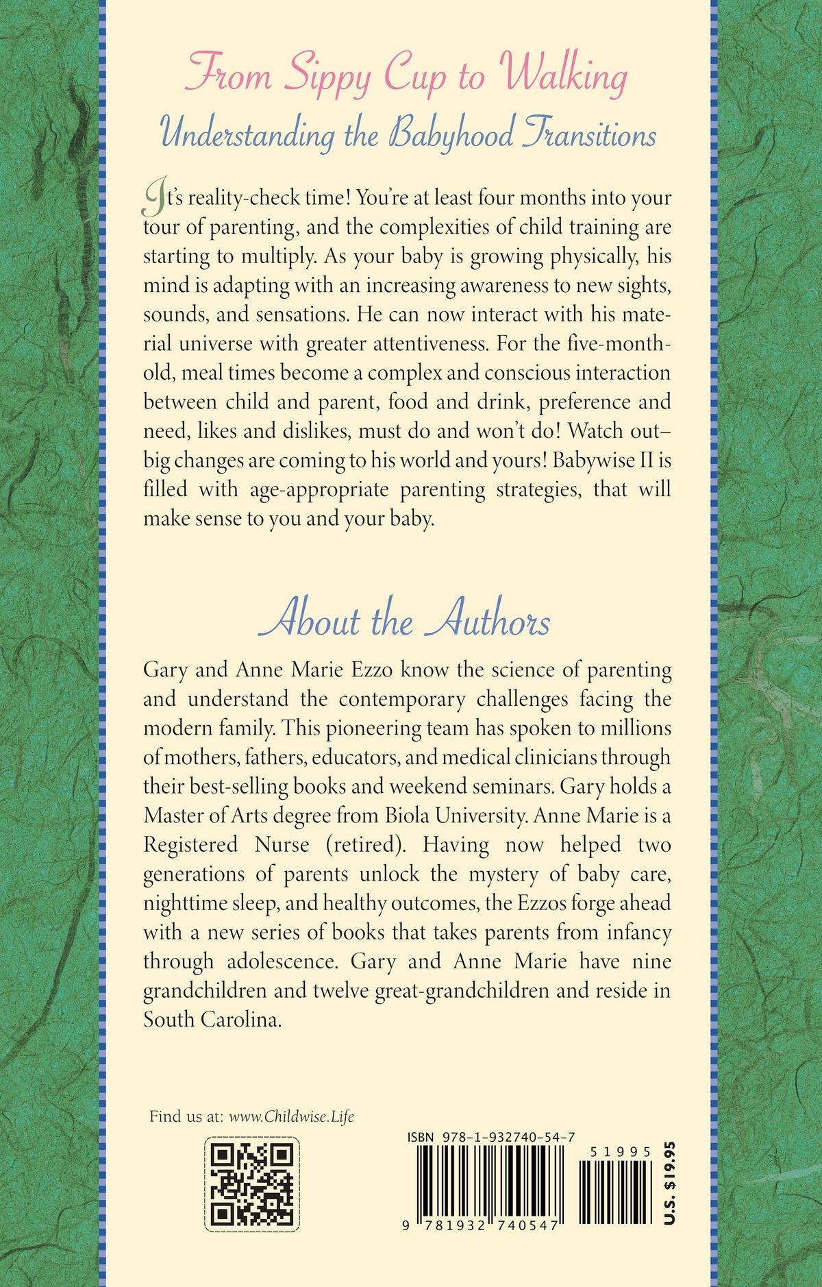 Babywise Book 2:  Parenting the 5-12 Month Babyhood Transitions