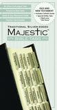 Majestic Bible Tabs Traditional Silver-Edged (includes Catholic Tabs)
