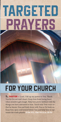 Targeted Prayers For Your Church (50 Pack)