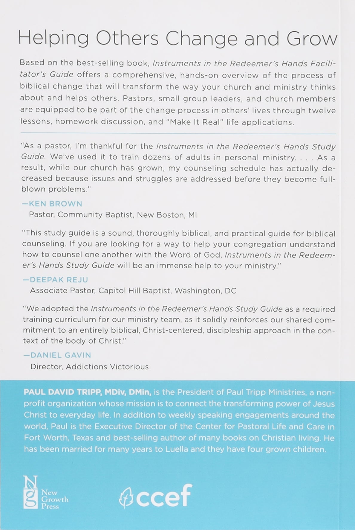 Instruments in the Redeemer's Hands (Facilitator's Guide)