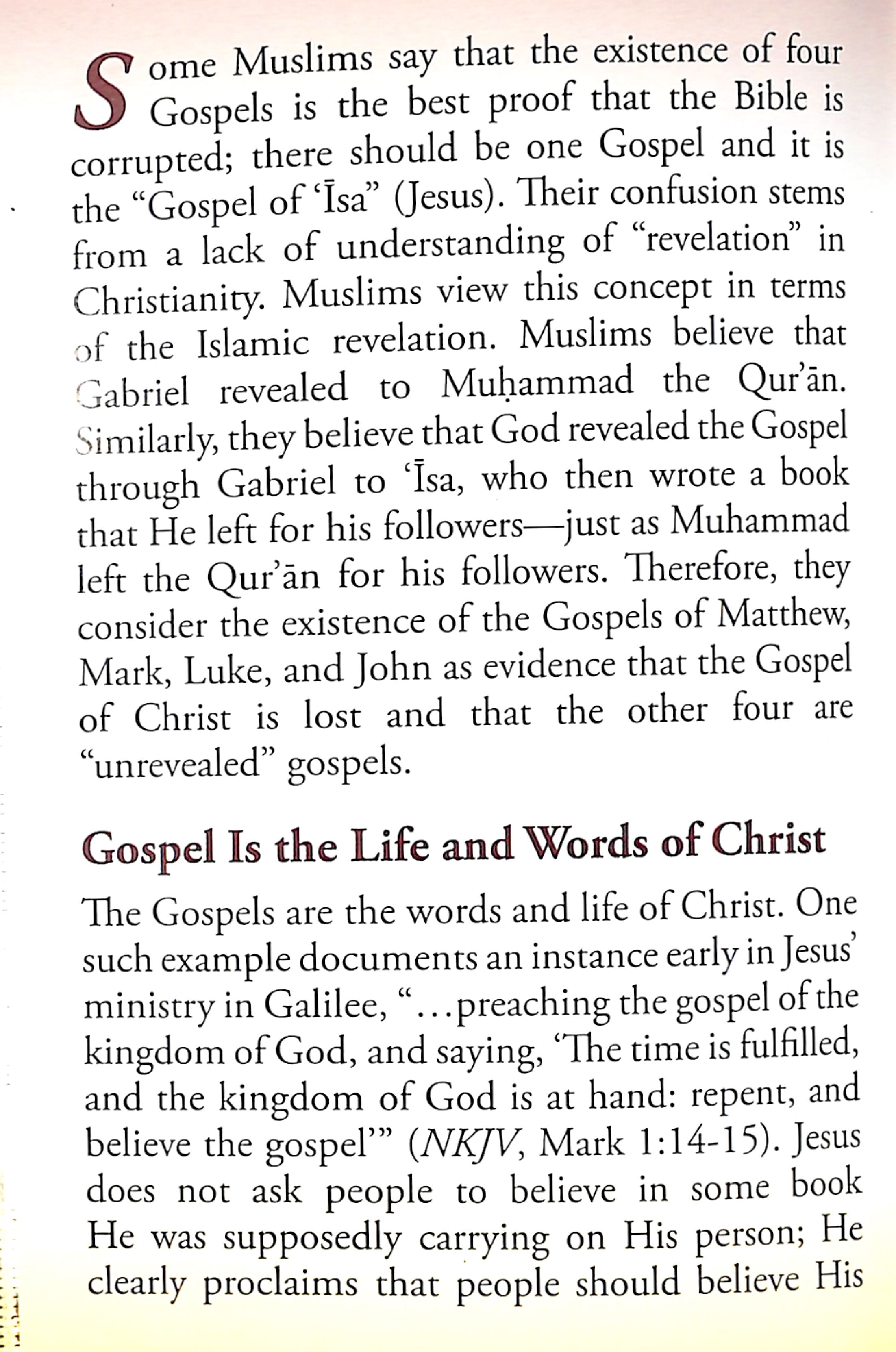 Is the Gospel Four Books Or One? (#108 in Gospel For All Nations Series)