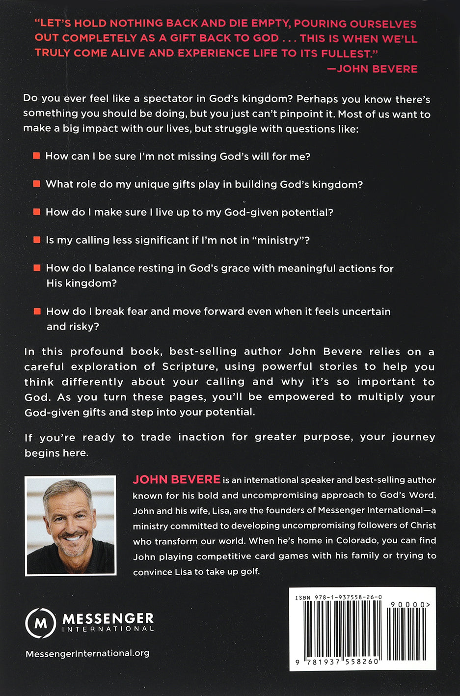 X: Multiply Your God-Given Potential