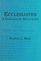 Ecclesiastes: A Participatory Study Guide (6 Lessons)