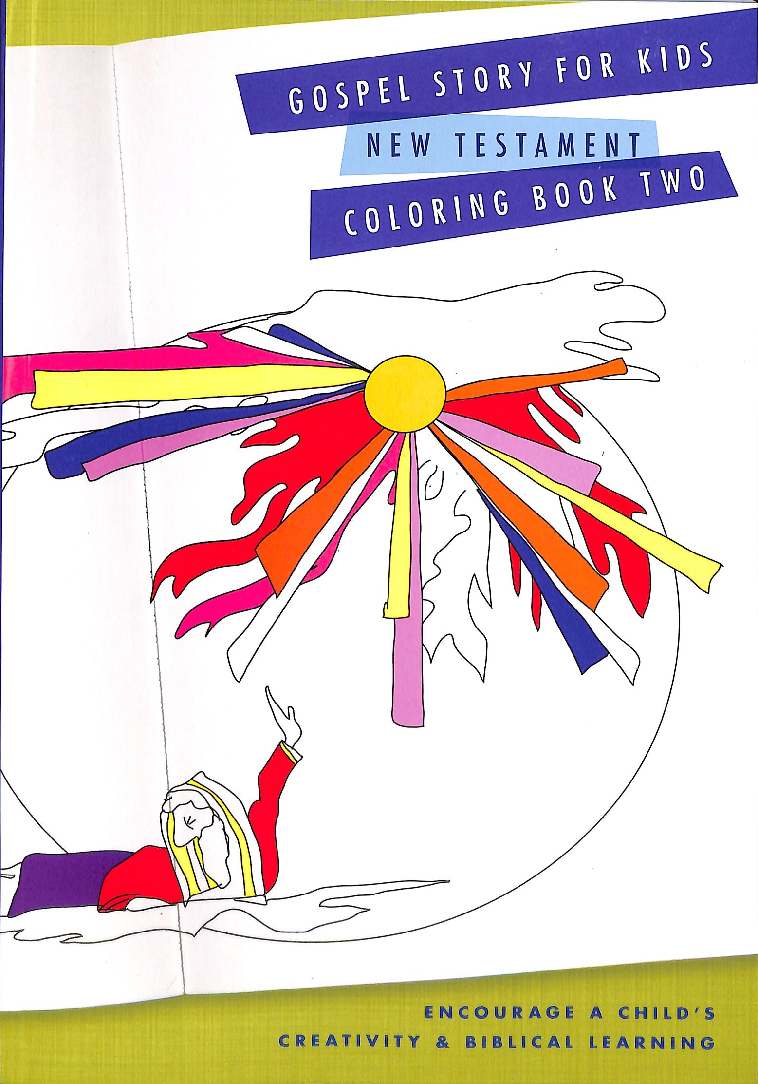 Gospel Story For Kids New Testament Coloring Book Two