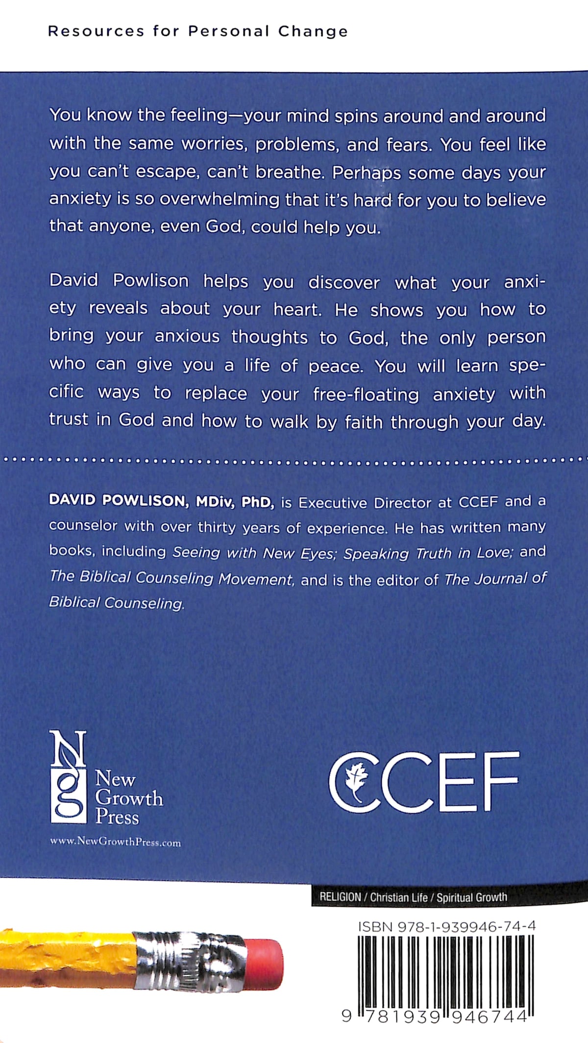 Overcoming Anxiety: Relief For Worried People (Physical And Mental Well-being Minibooks Series)