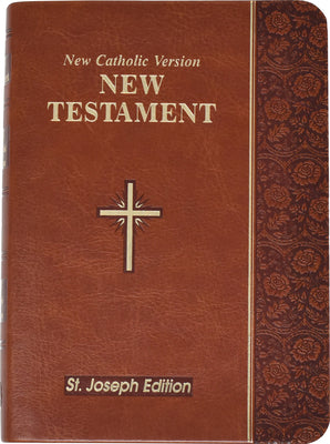 New Catholic Version St. Joseph New Testament Vest Pocket Brown