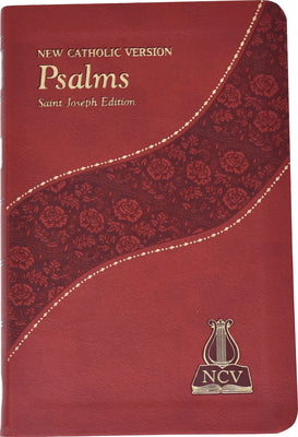 New Catholic Version Psalms Burgundy