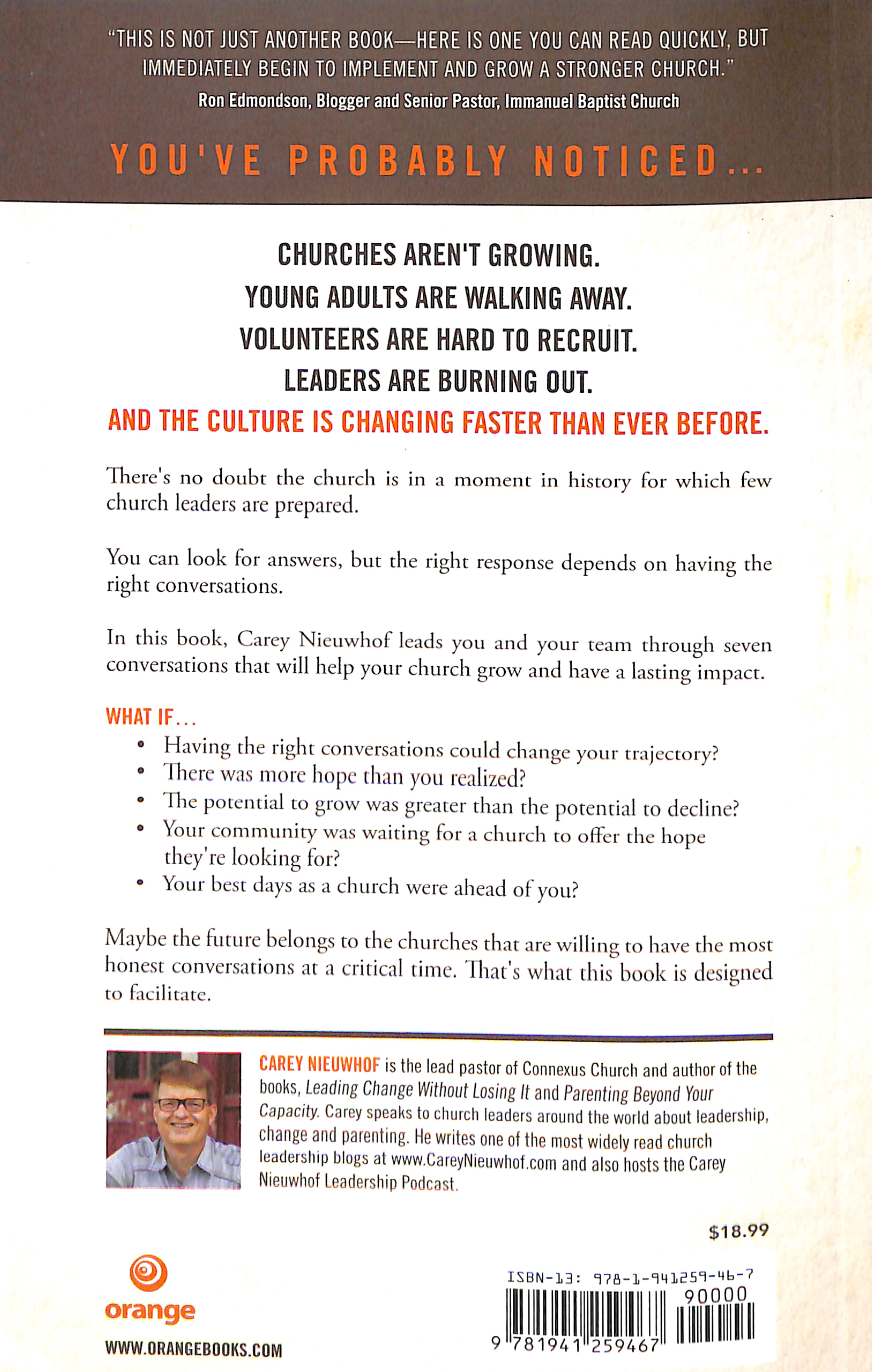 Lasting Impact: Seven Powerful Conversations That Will Help Your Church Grow
