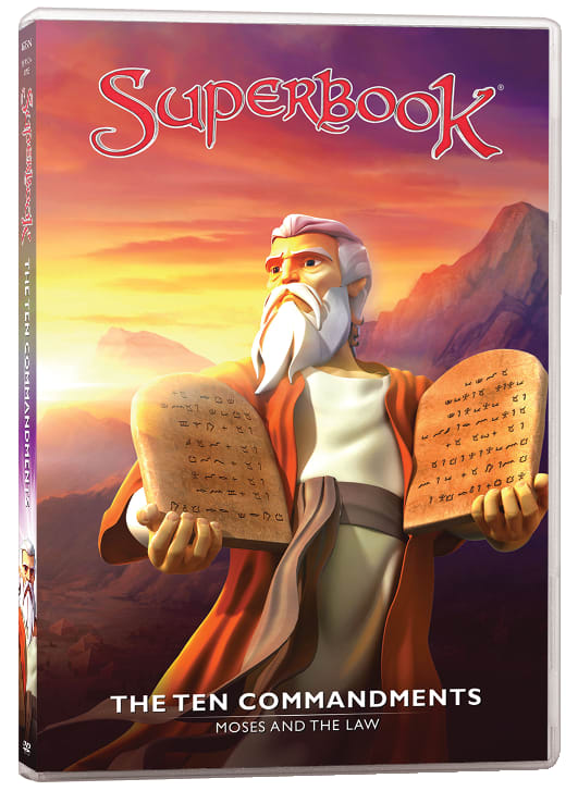 The Ten Commandments: Moses and the Law (#07 in Superbook DVD Series Season 01)