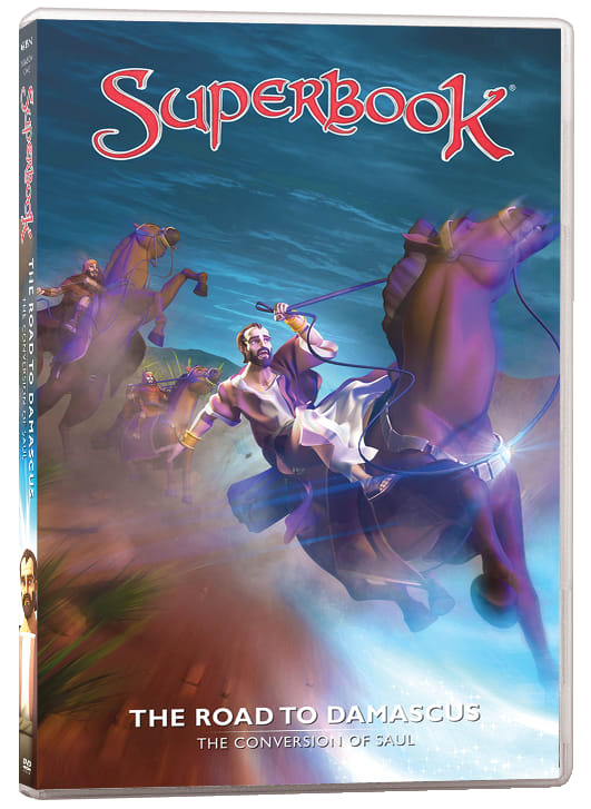 The Road to Damascus: The Conversion of Paul (#12 in Superbook DVD Series Season 01)