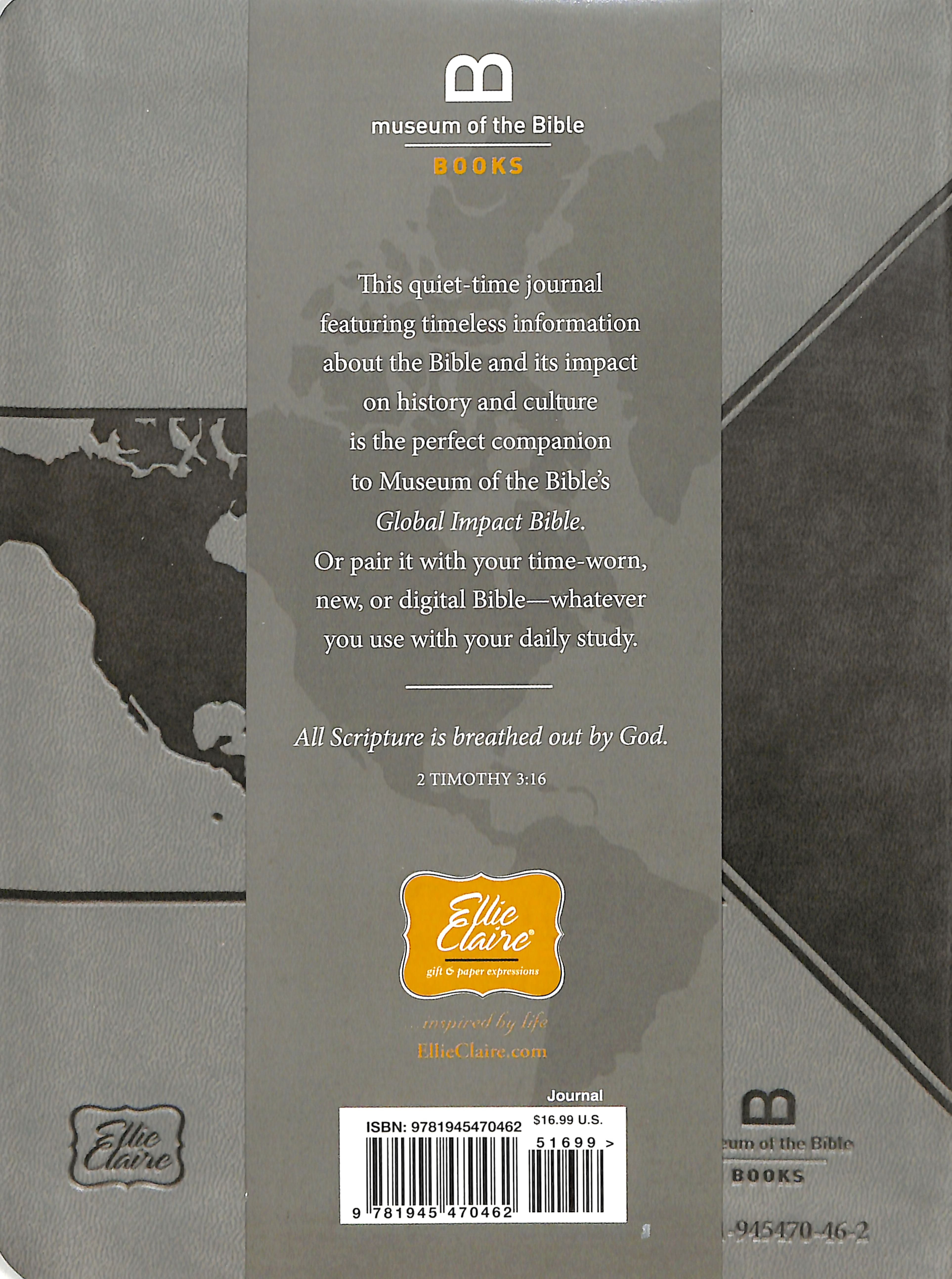 Leatherluxe Journal: Global Impact Bible Journal