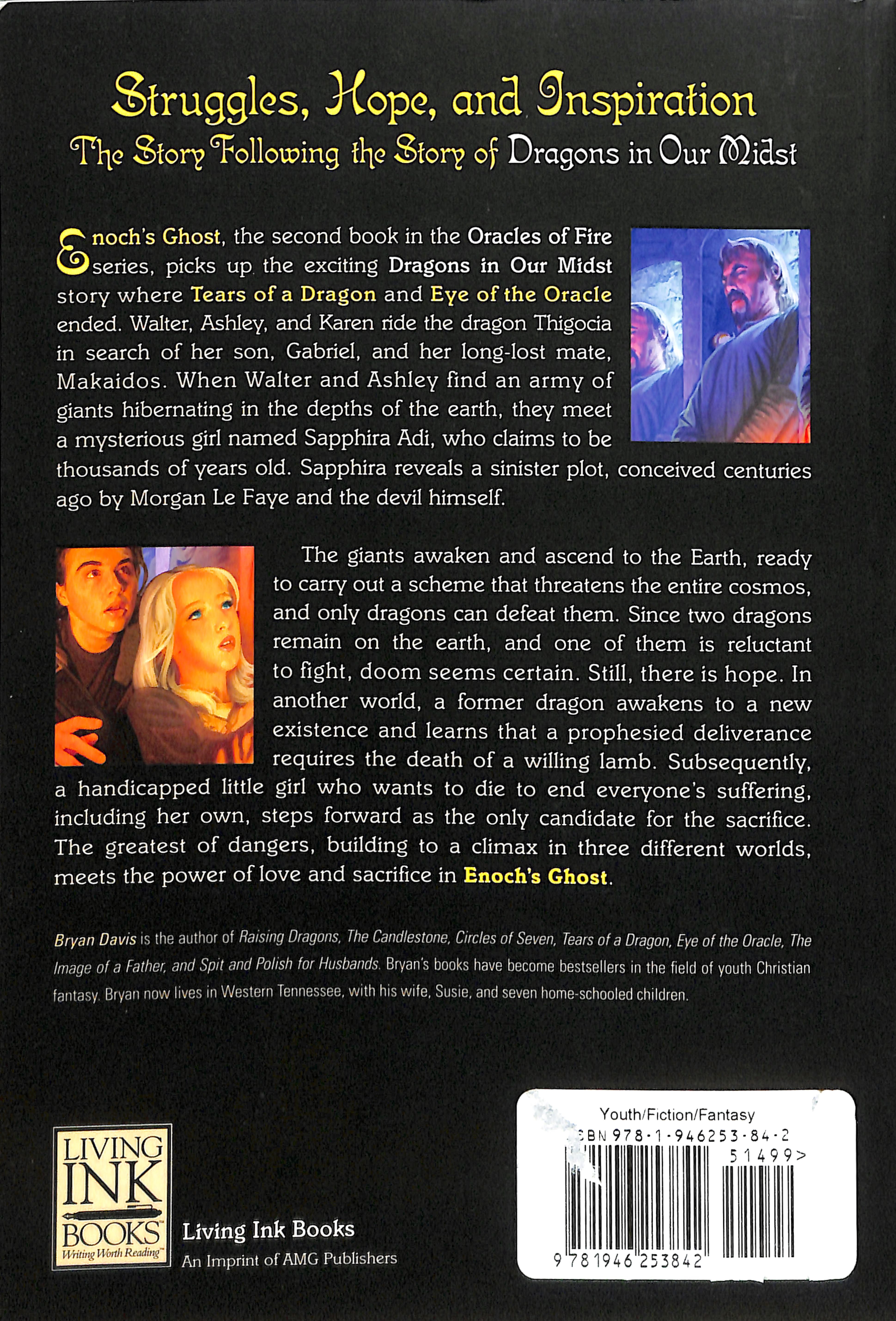 Enochs Ghost (Prequel to Dragons in Our Midst Series) (2nd Edition) (#02 in Oracles Of Fire Series)