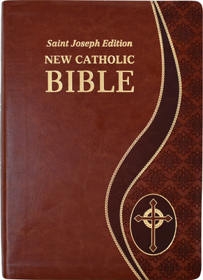 Ncb St Joseph New Catholic Bible Giant Print Brown Dura Lux