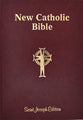 Ncb St Joseph New Catholic Bible Giant Print Burgundy