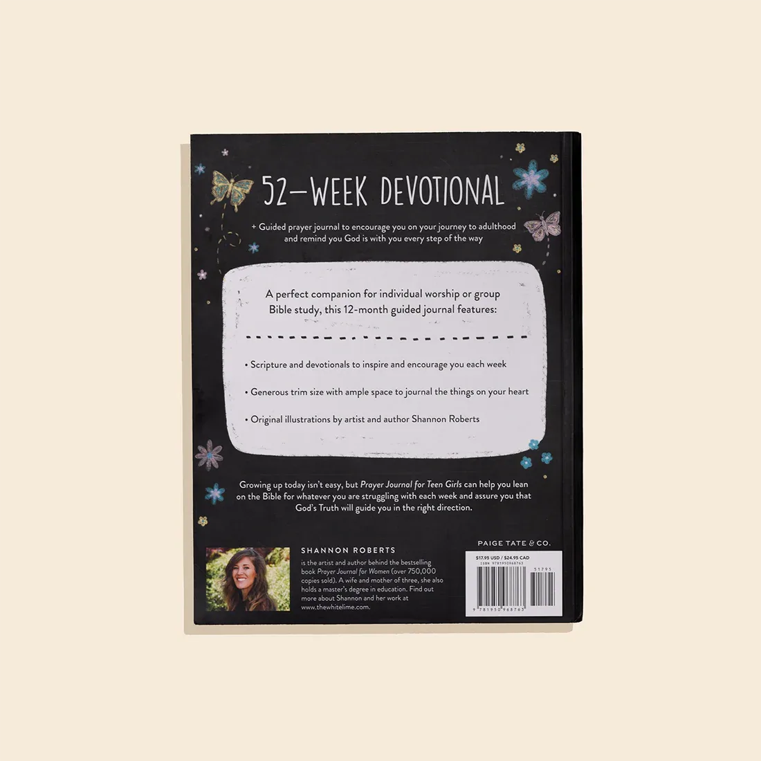 Prayer Journal for Teen Girls: 52-Week Scripture, Devotional, & Guided Prayer Journal