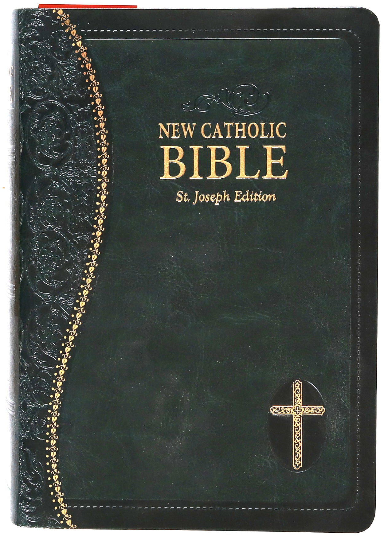 Ncb St. Joseph Edition Bible Green Dura-Lux