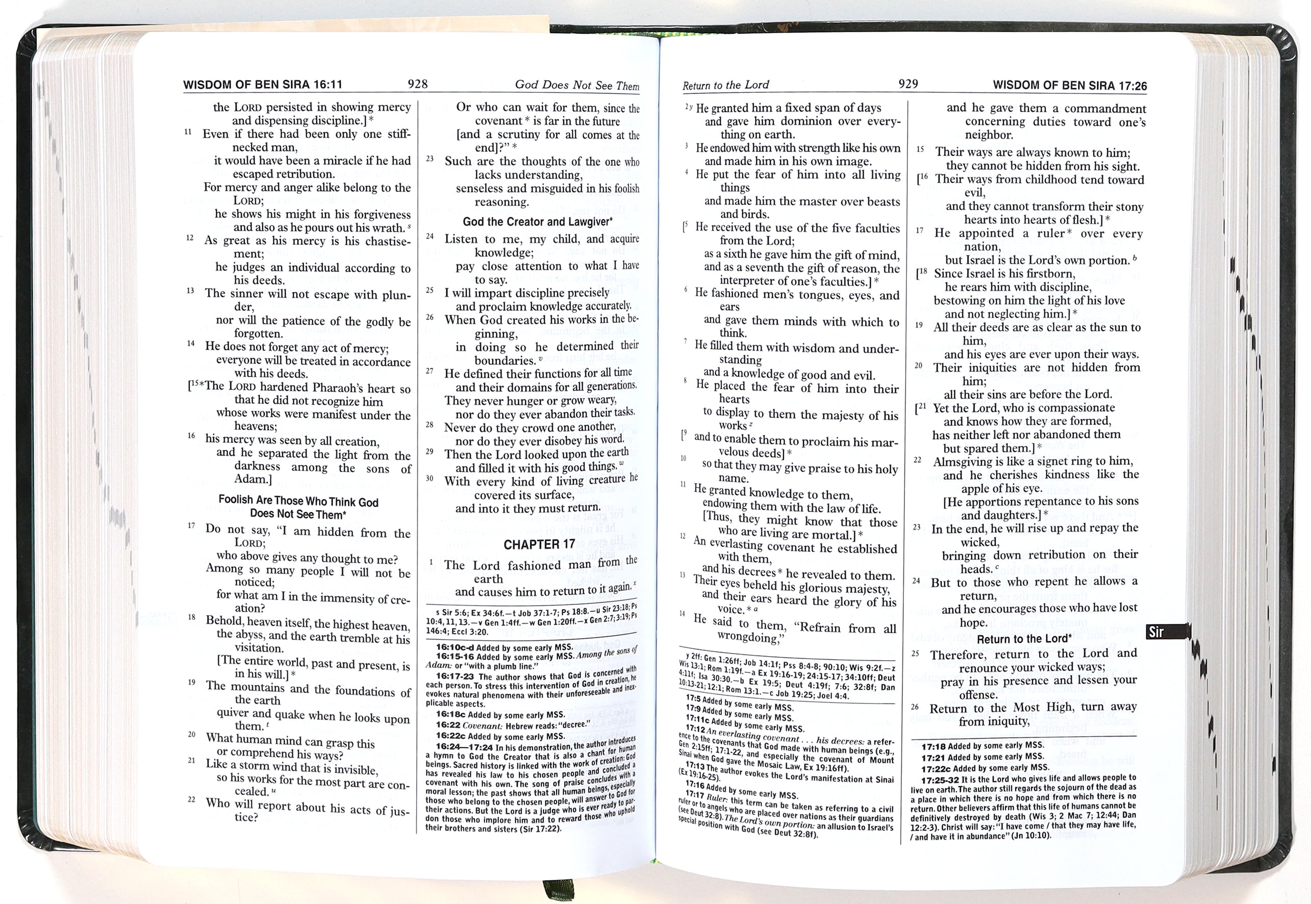 Ncb St. Joseph Edition Bible Green Dura-Lux