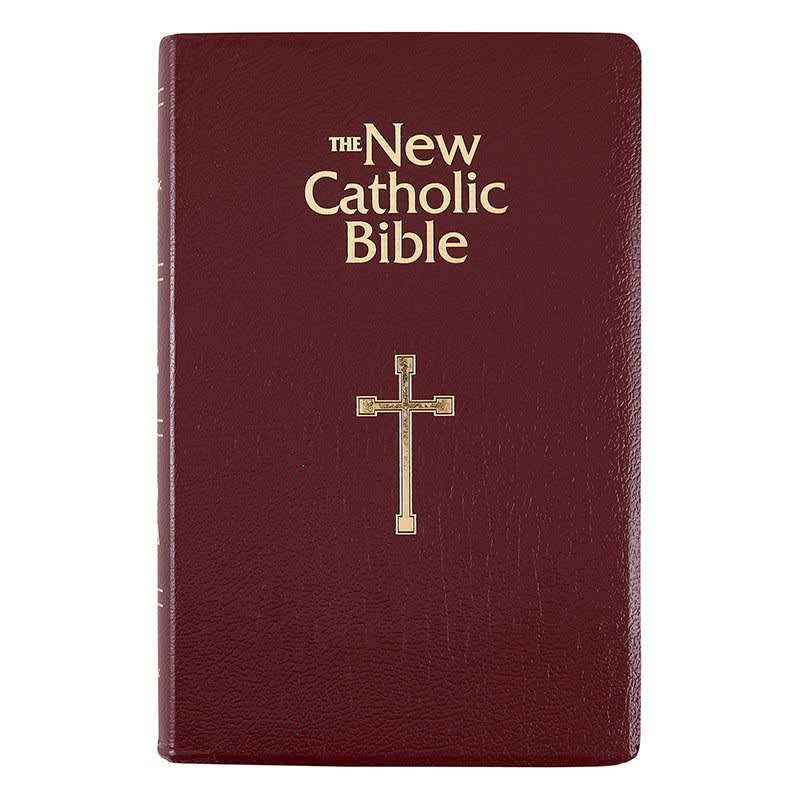 NCB Gift & Award Bible, Burgundy (Red Letter Edition)