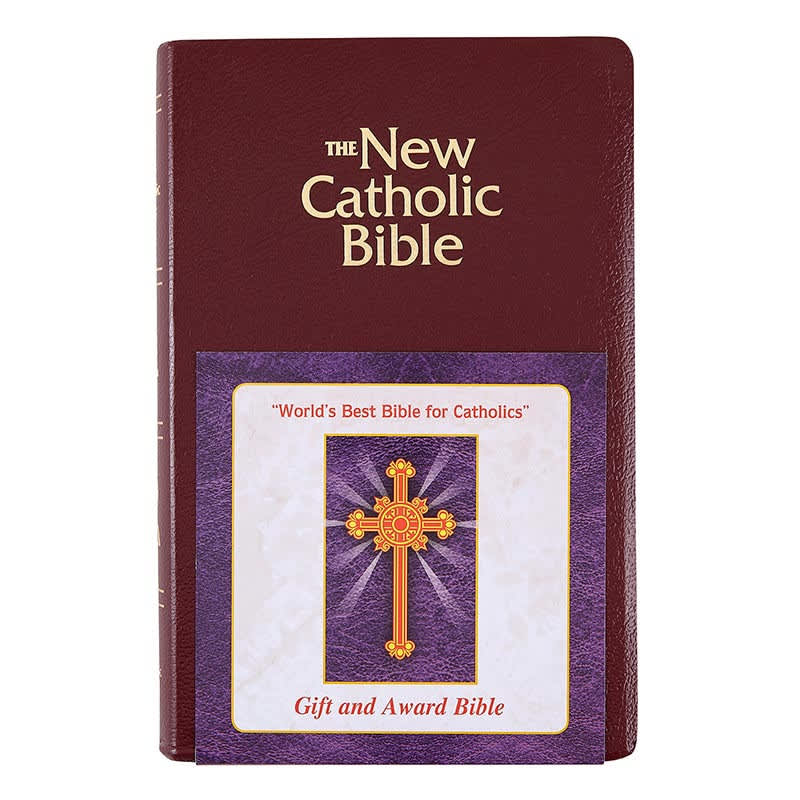 NCB Gift & Award Bible, Burgundy (Red Letter Edition)
