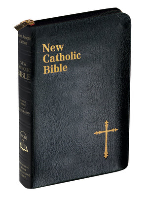 St. Joseph New Catholic Bible, Zippered, Compact Size