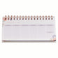 Undated Desktop Weekly Diary/Planner: Love Is Patient Love Is Kind
