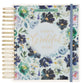 2027 18-Month Diary/Planner with Elastic Closure: Thankful Grateful Blessed, Floral (Includes Stickers)