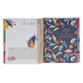 2027 18-Month Diary/Planner with Elastic Closure: Thankful Grateful Blessed, Floral (Includes Stickers)