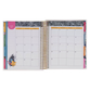 2027 18-Month Diary/Planner with Elastic Closure: Thankful Grateful Blessed, Floral (Includes Stickers)