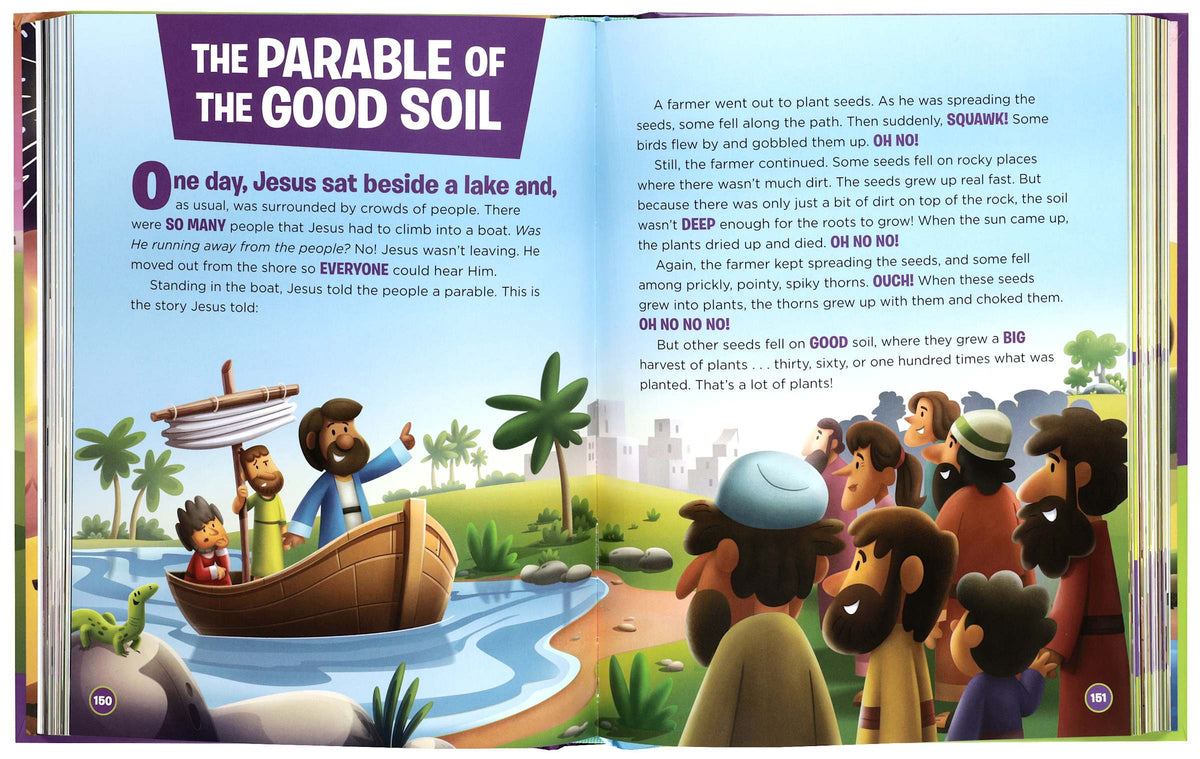 Laugh and Grow Bible For Kids: Jesus Stories: The Gospel in 52 Five-Minute Bible Stories