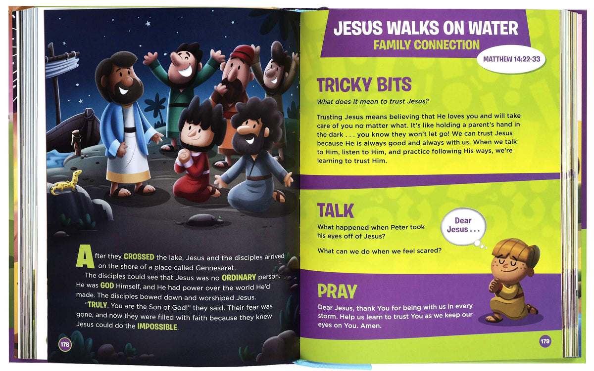 Laugh and Grow Bible For Kids: Jesus Stories: The Gospel in 52 Five-Minute Bible Stories