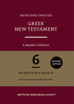 Greek New Testament (UBS6): A Reader's Edition