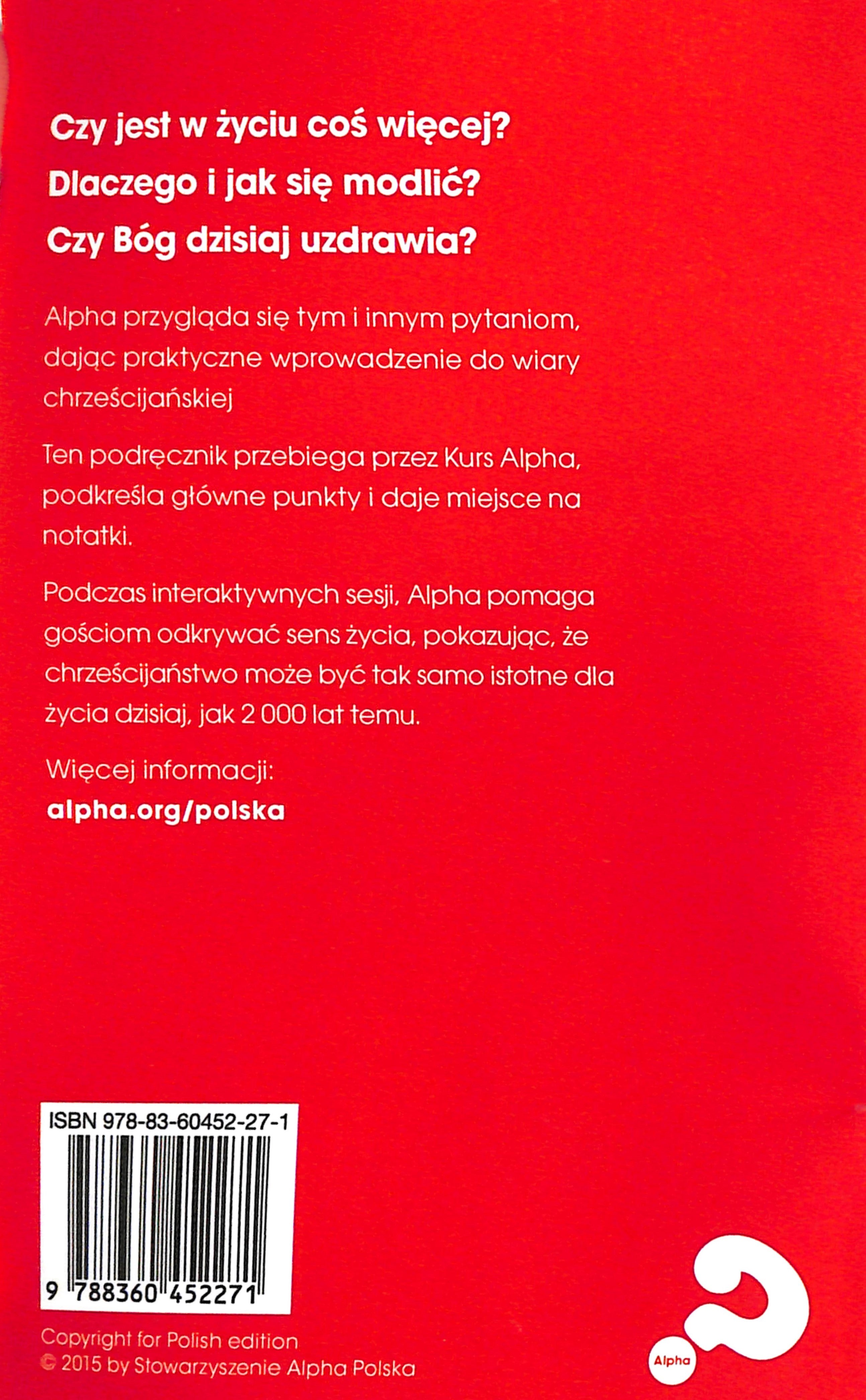 Polish: Alpha Guide (Alpha Course Polish Series)