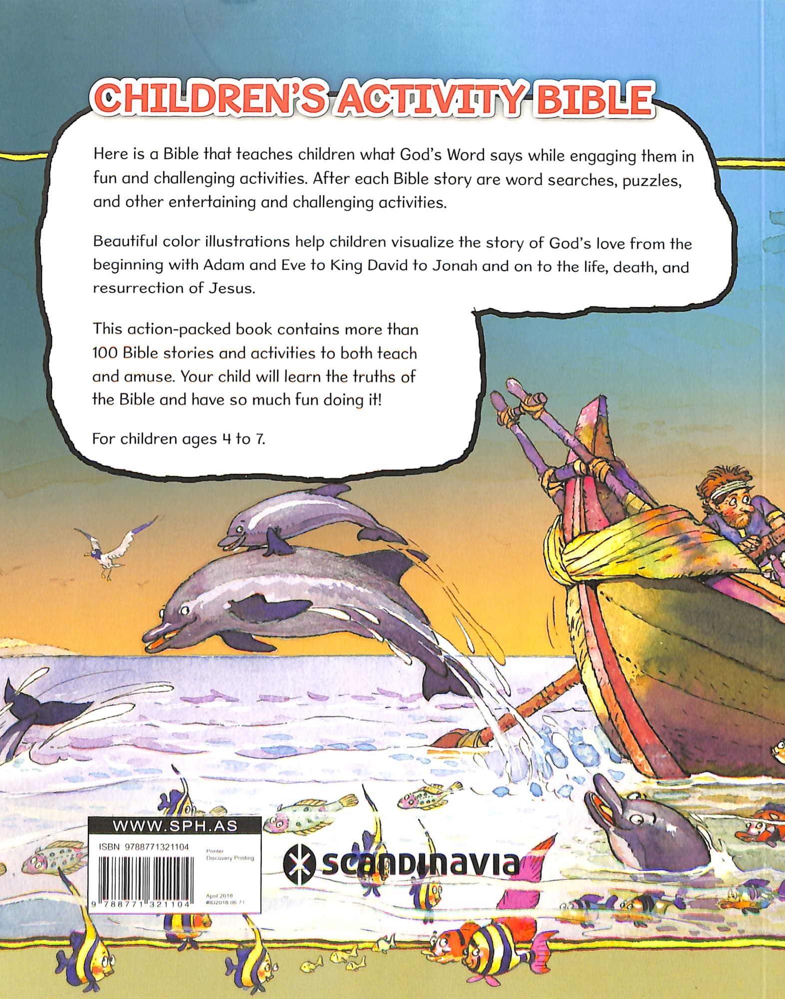 Children's Activity Bible (Ages 4-7)