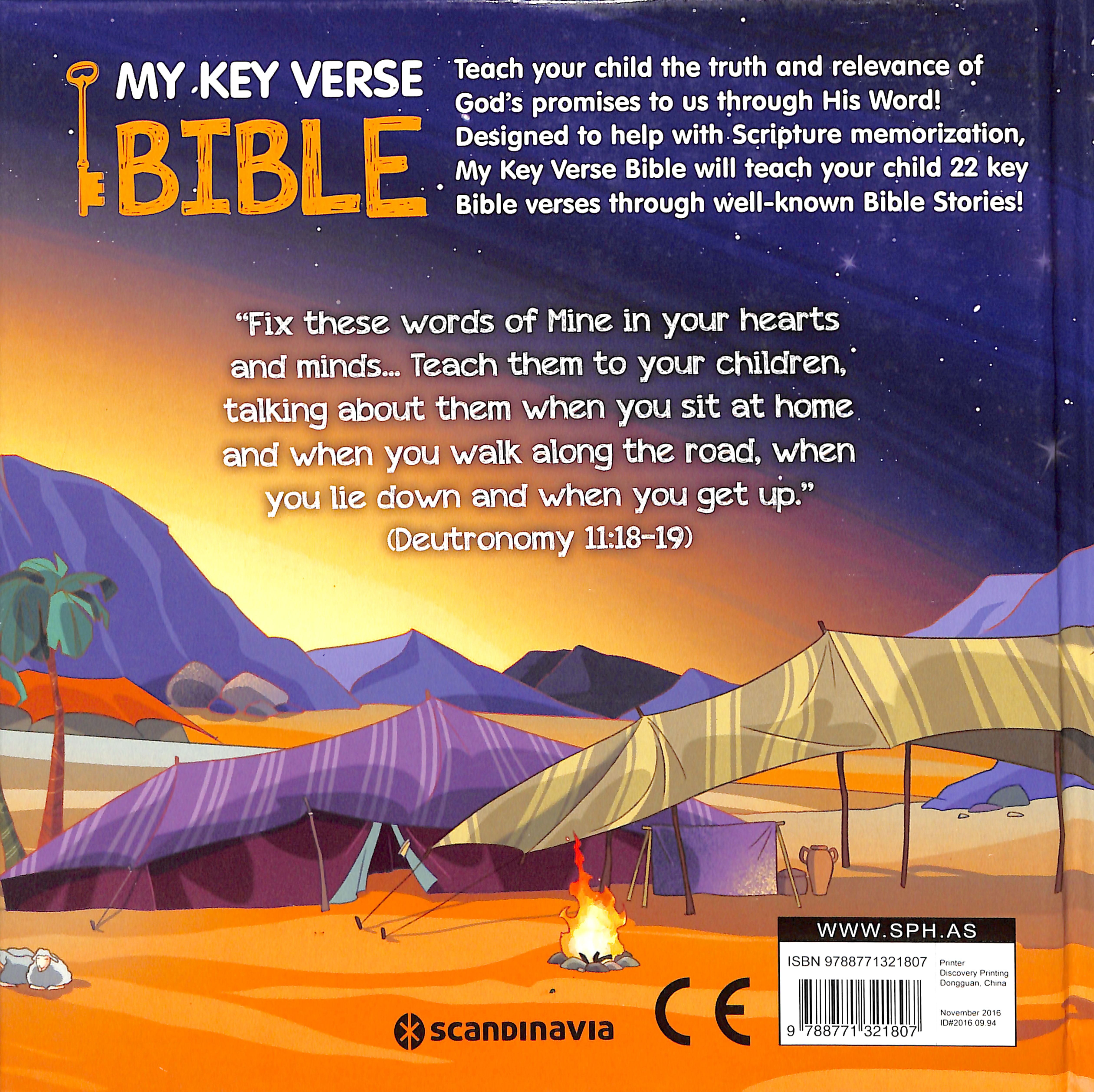 My Key Verse Bible: 22 Great Bible Verses to Memorize