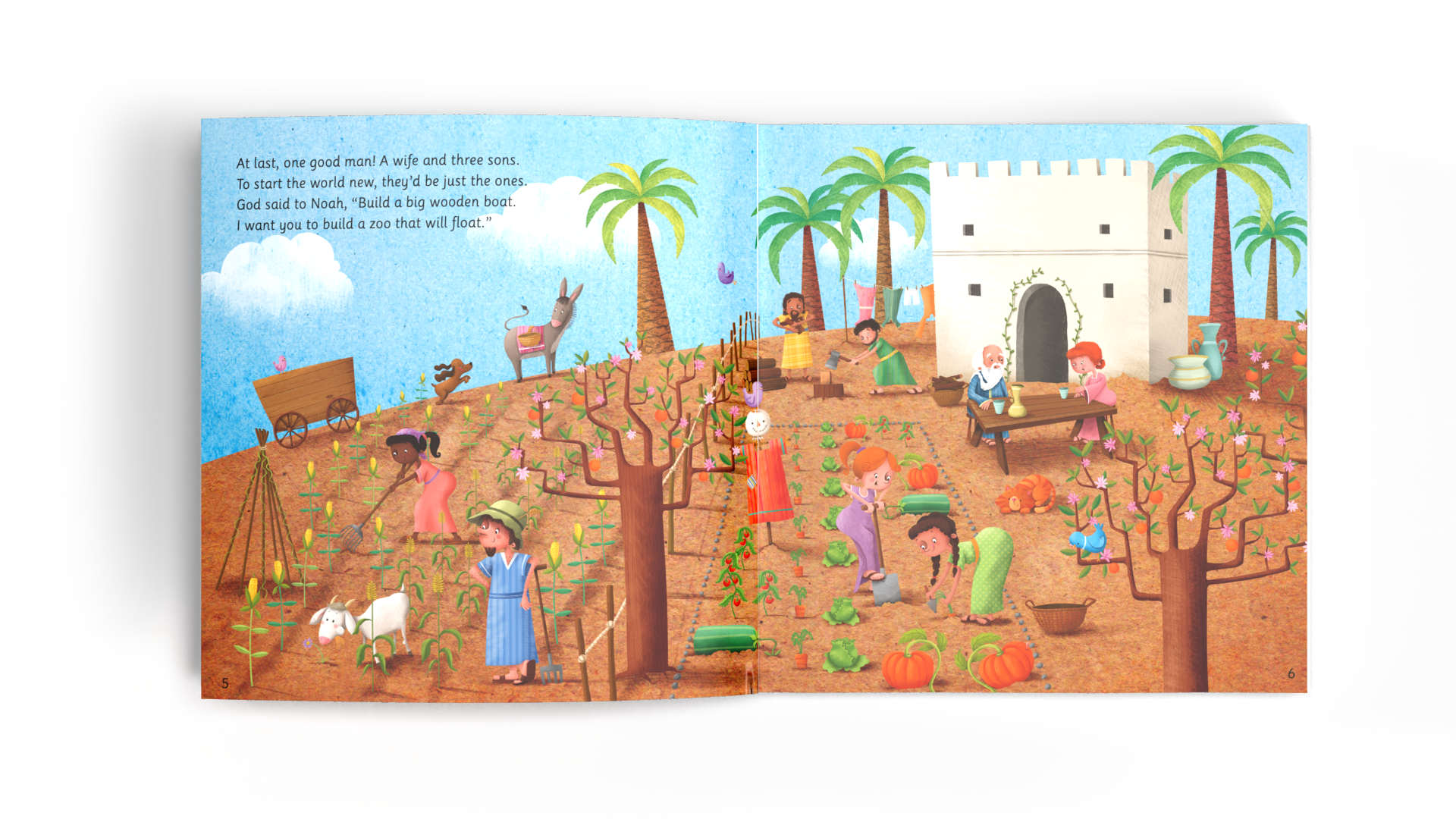 The Story of Noah’s Ark: A Flood from Above, a Rainbow, and a Promise of Love
